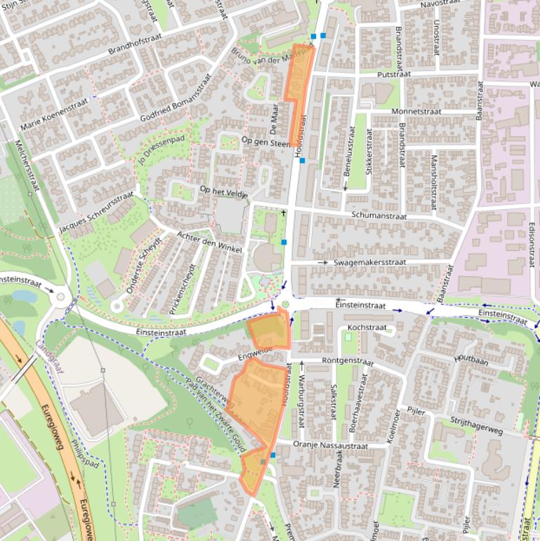 Kaart van postcodegebied 6372ET.