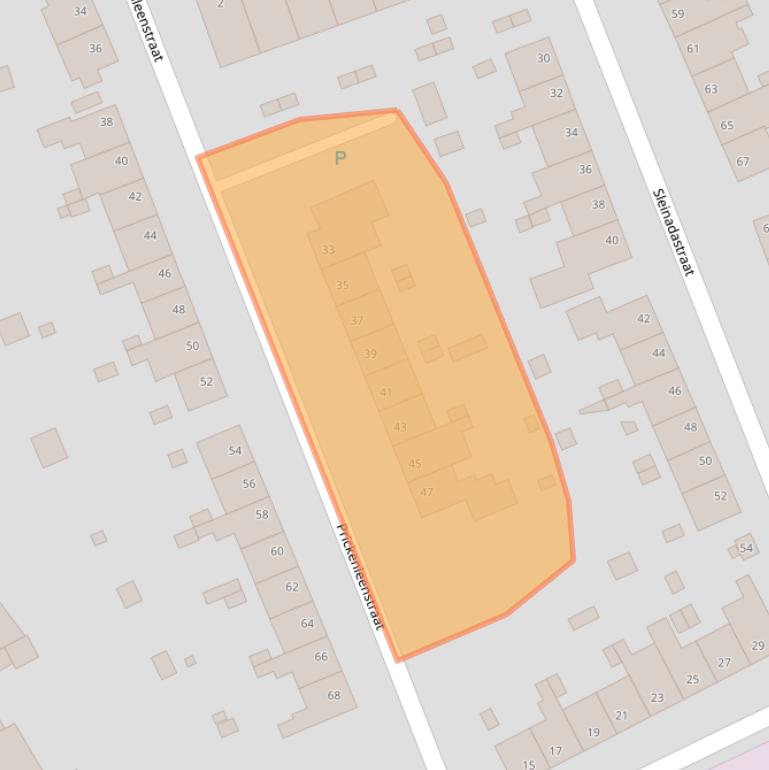 Kaart van postcodegebied 6372GH.