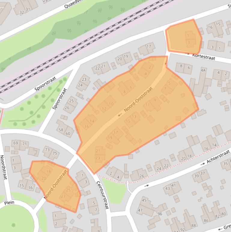 Kaart van postcodegebied 6372HA.