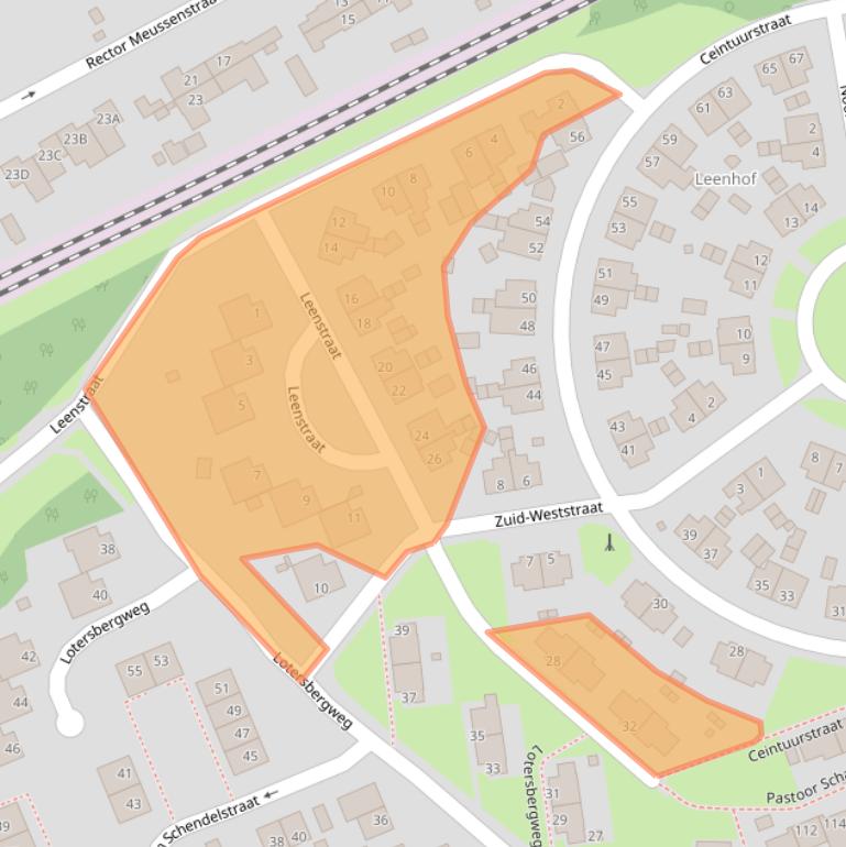 Kaart van postcodegebied 6372HN.