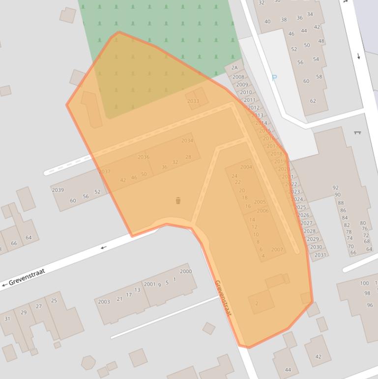 Kaart van postcodegebied 6372JG.