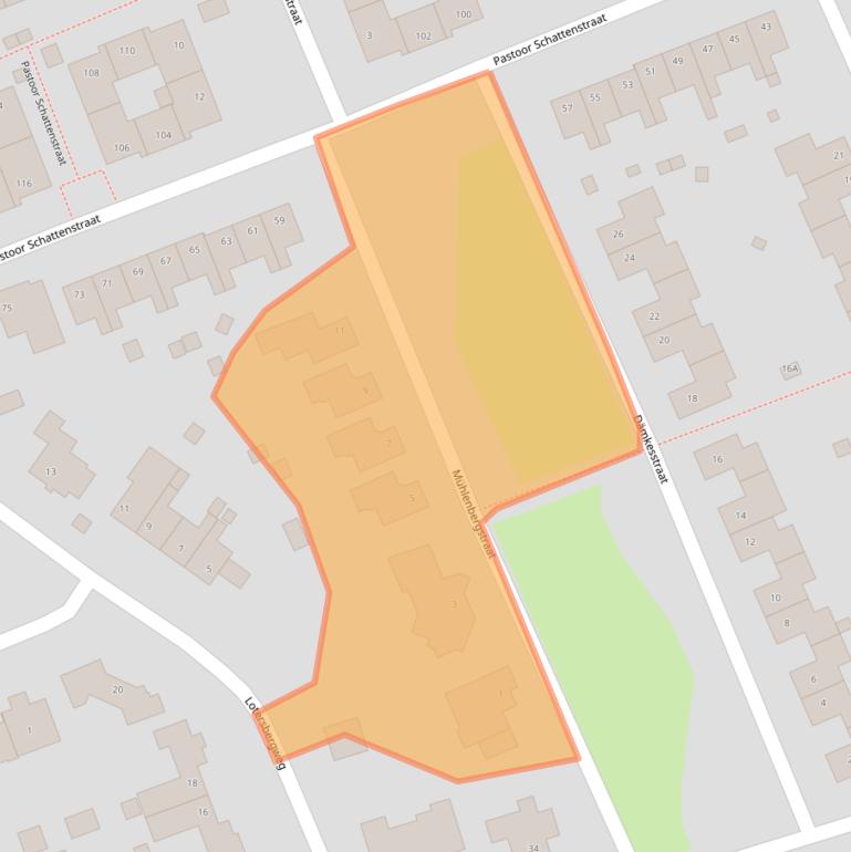 Kaart van postcodegebied 6372JK.