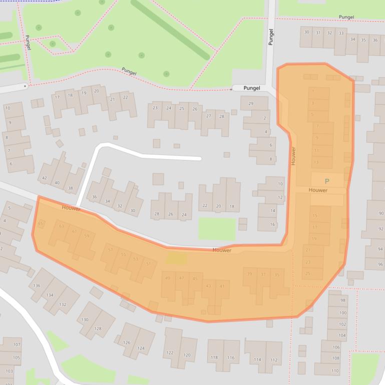 Kaart van postcodegebied 6372NN.