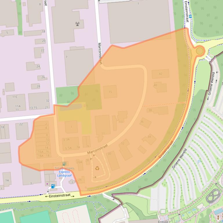 Kaart van postcodegebied 6372PN.