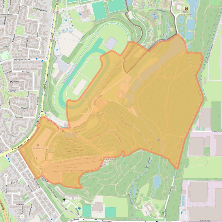 Kaart van postcodegebied 6372VG.