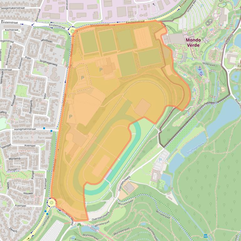 Kaart van postcodegebied 6372XC.
