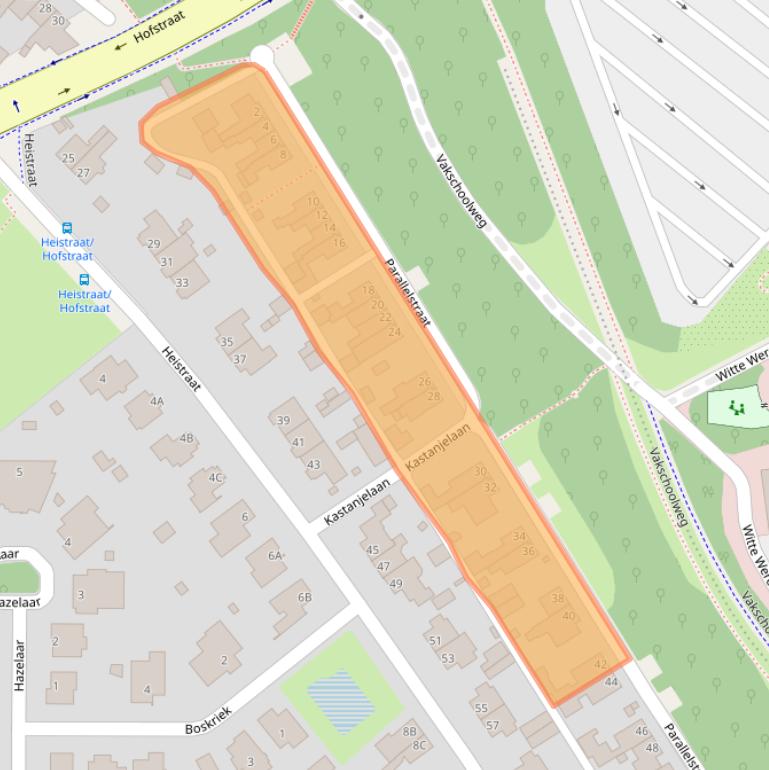 Kaart van postcodegebied 6372XD.