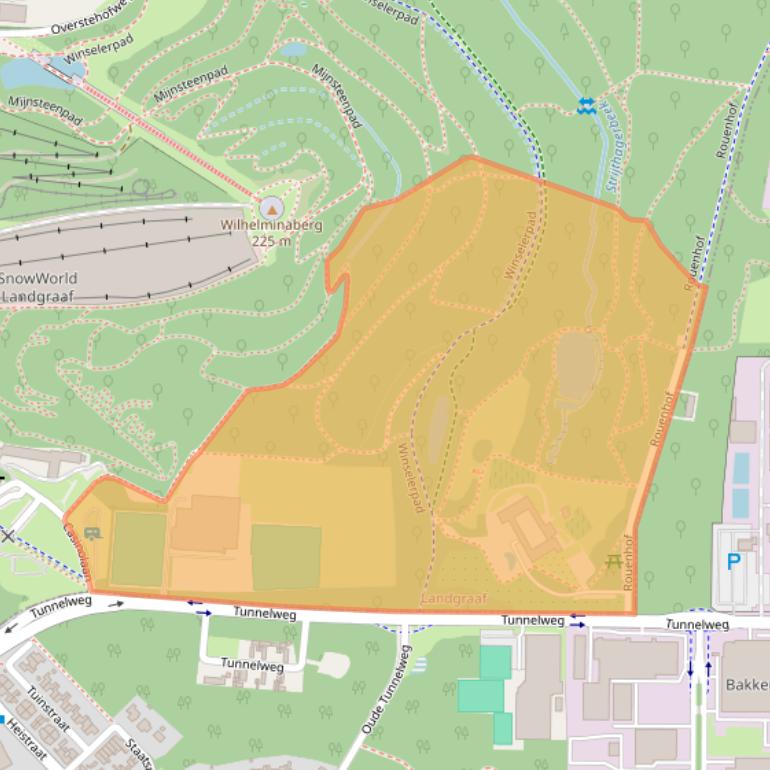 Kaart van postcodegebied 6372XH.