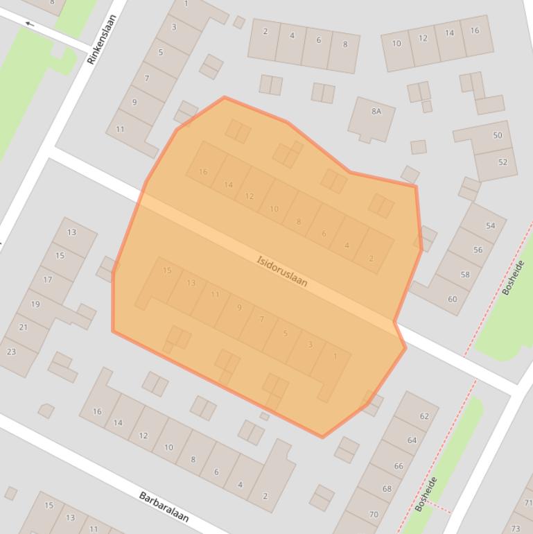 Kaart van postcodegebied 6373CR.