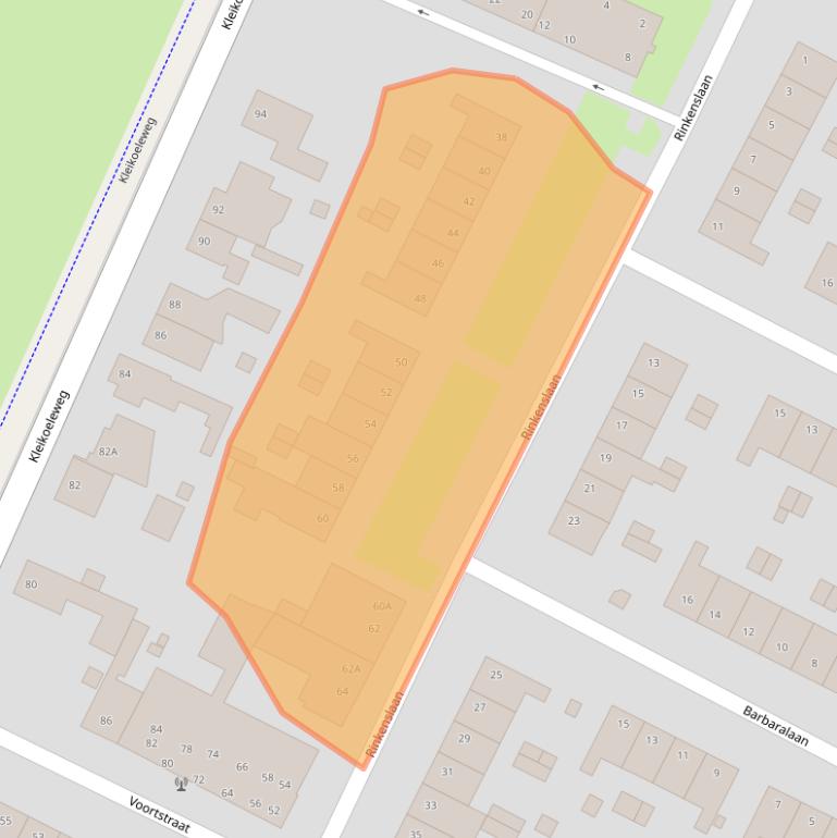 Kaart van postcodegebied 6373CV.