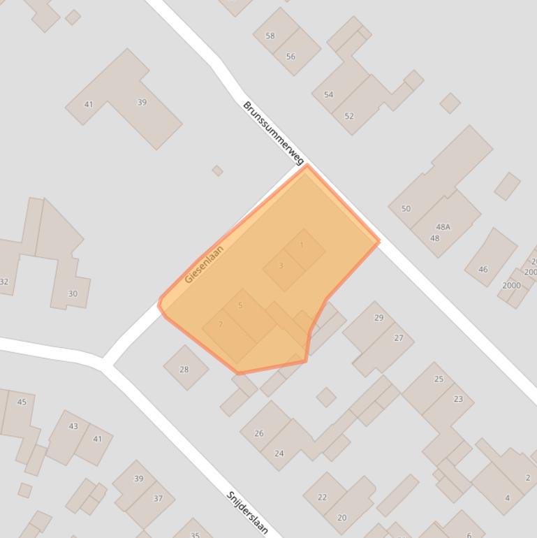 Kaart van postcodegebied 6373GG.