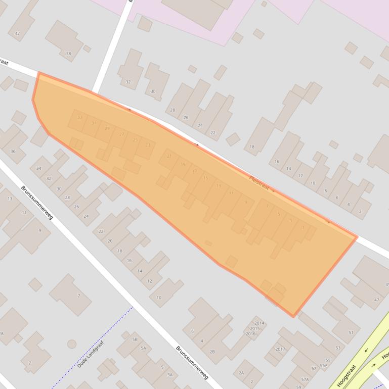 Kaart van postcodegebied 6373HJ.