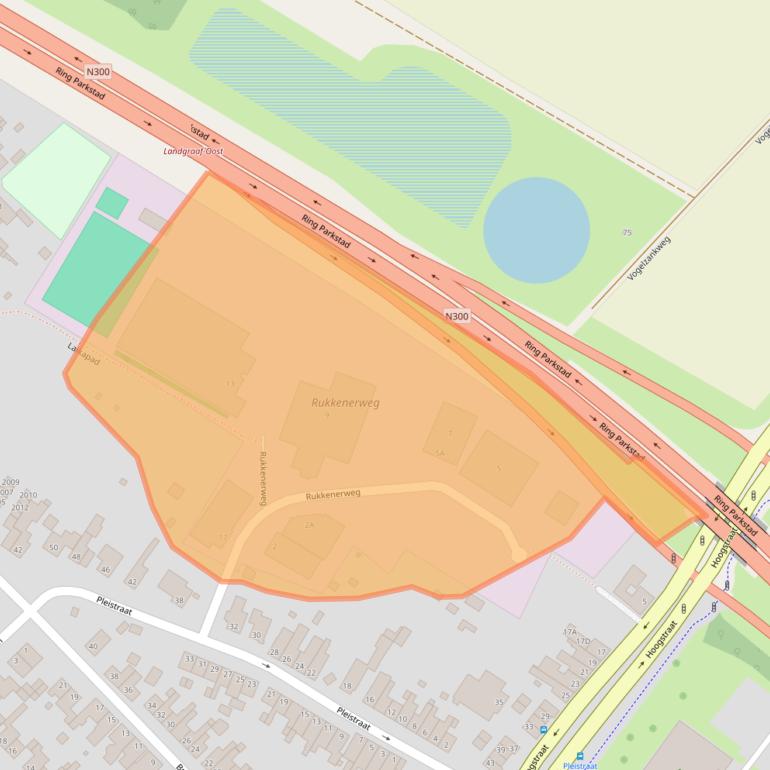 Kaart van postcodegebied 6373HL.