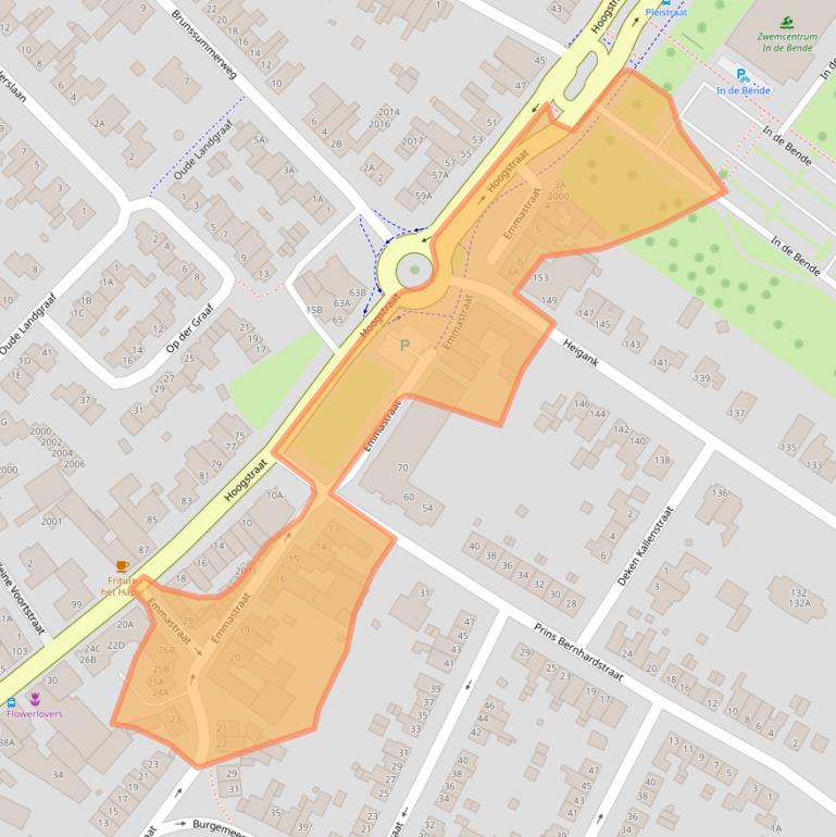 Kaart van postcodegebied 6373HM.