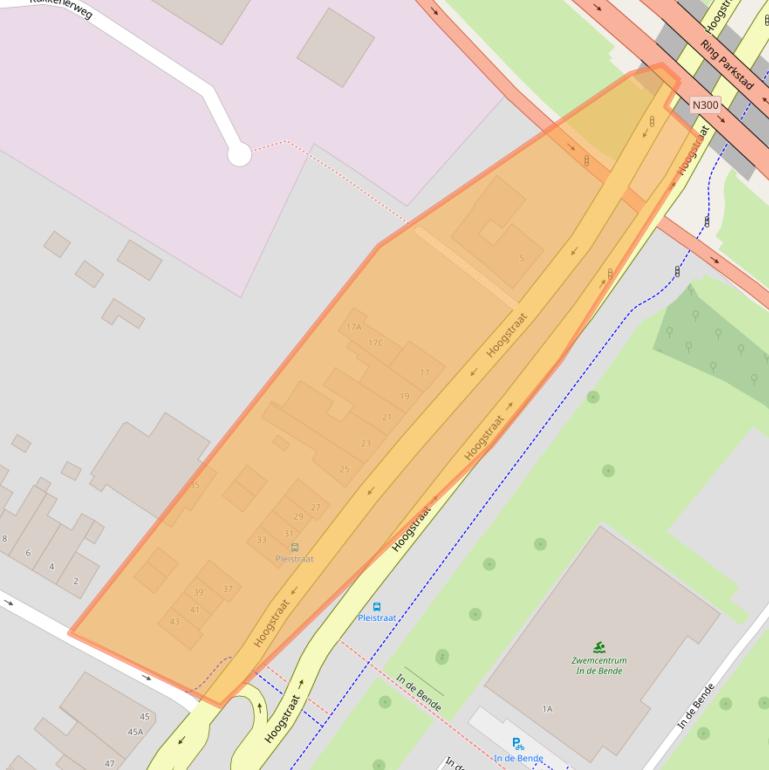 Kaart van postcodegebied 6373HN.