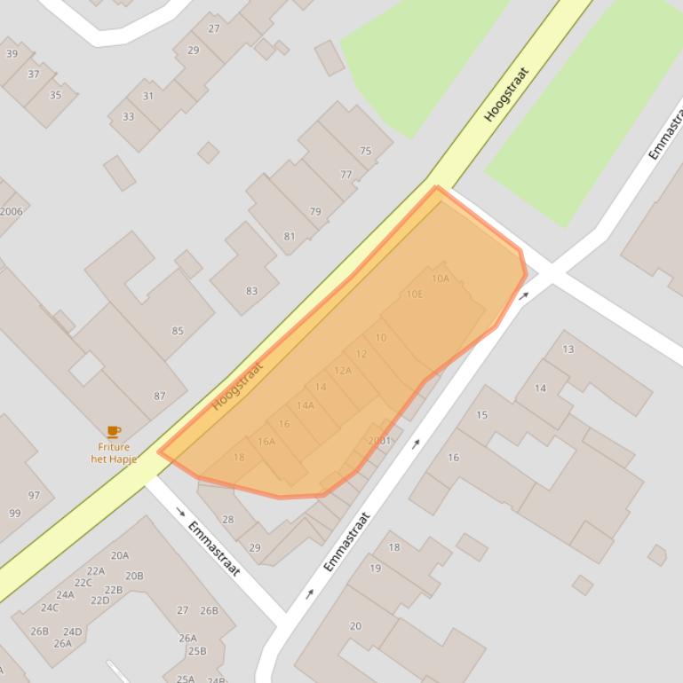 Kaart van postcodegebied 6373HV.