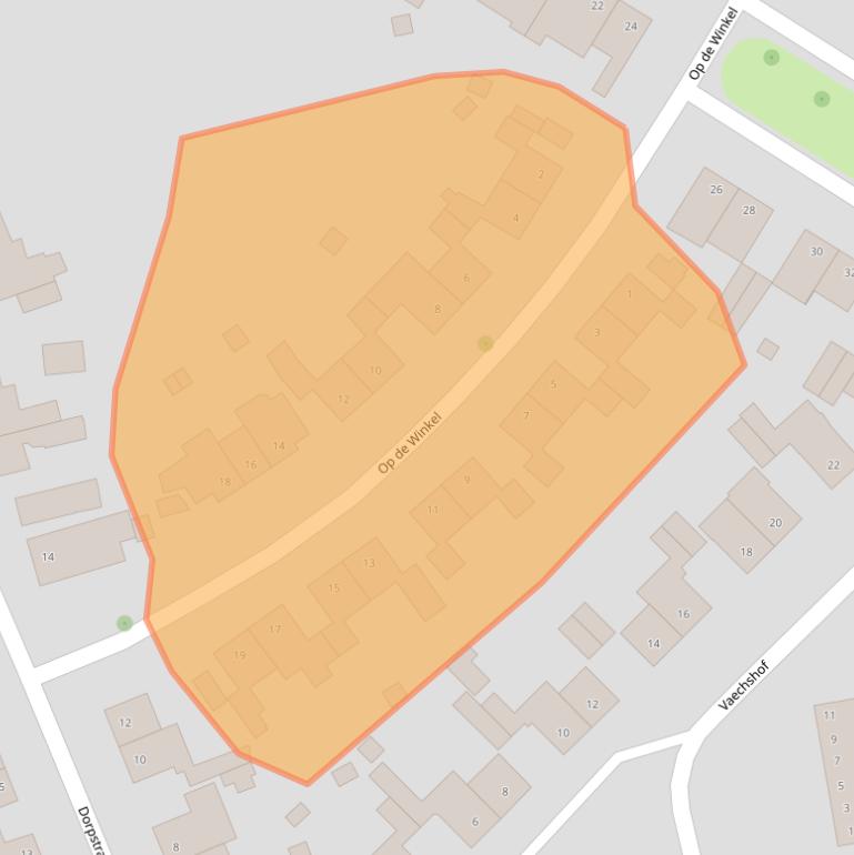 Kaart van postcodegebied 6373JK.