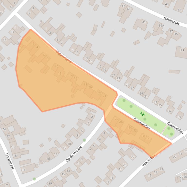 Kaart van postcodegebied 6373JM.