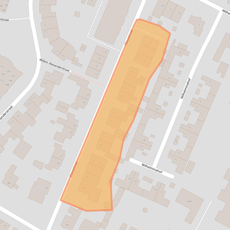 Kaart van postcodegebied 6373JP.