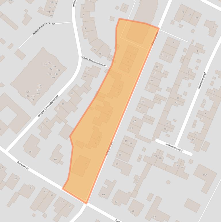 Kaart van postcodegebied 6373JR.