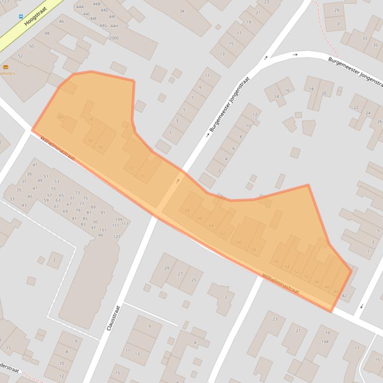 Kaart van postcodegebied 6373JV.