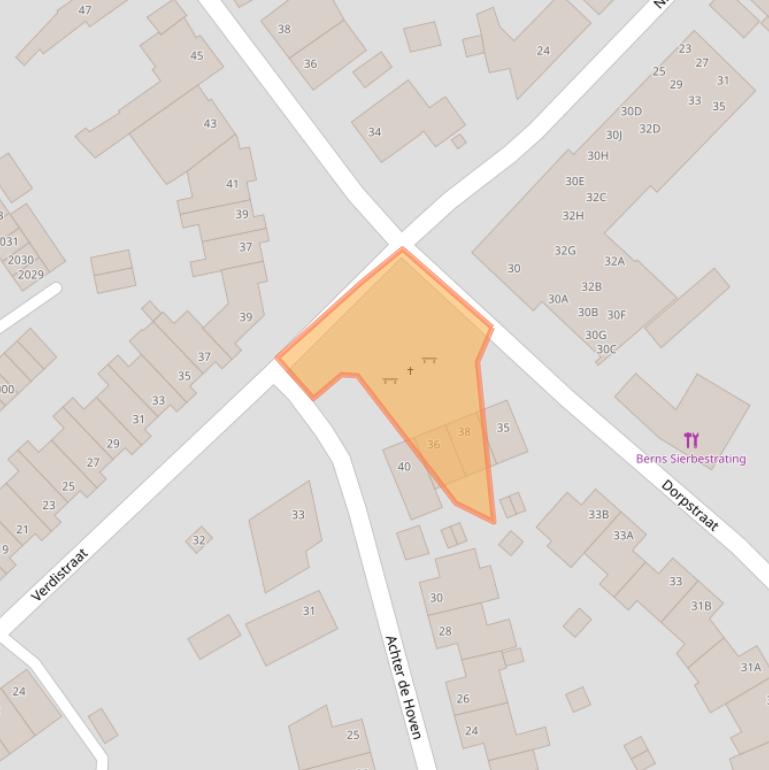 Kaart van postcodegebied 6373JZ.