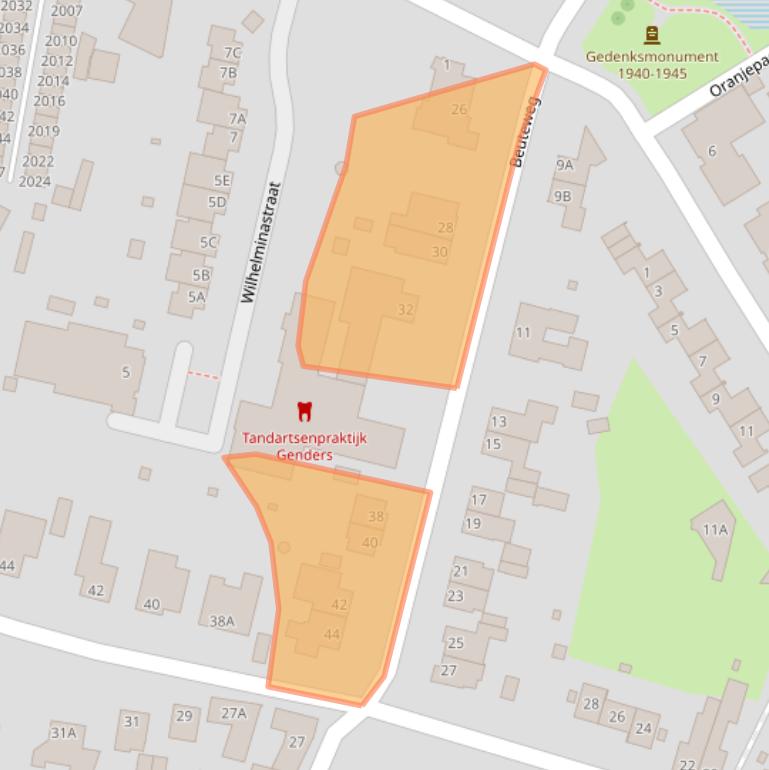 Kaart van postcodegebied 6373LM.