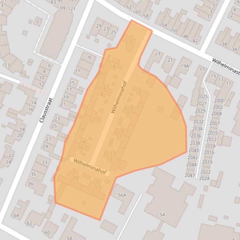 Kaart van postcodegebied 6373LZ.