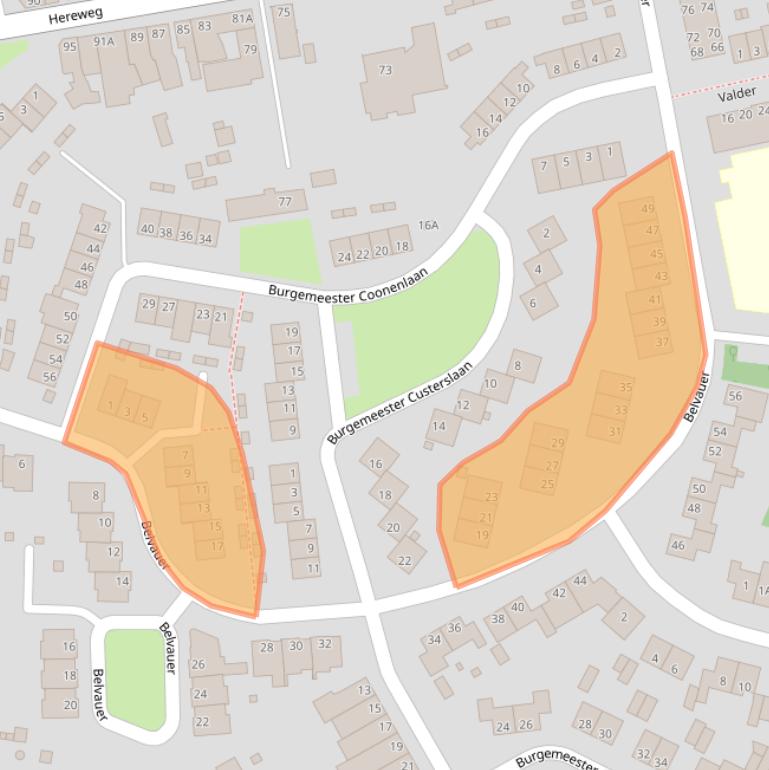 Kaart van postcodegebied 6373TS.