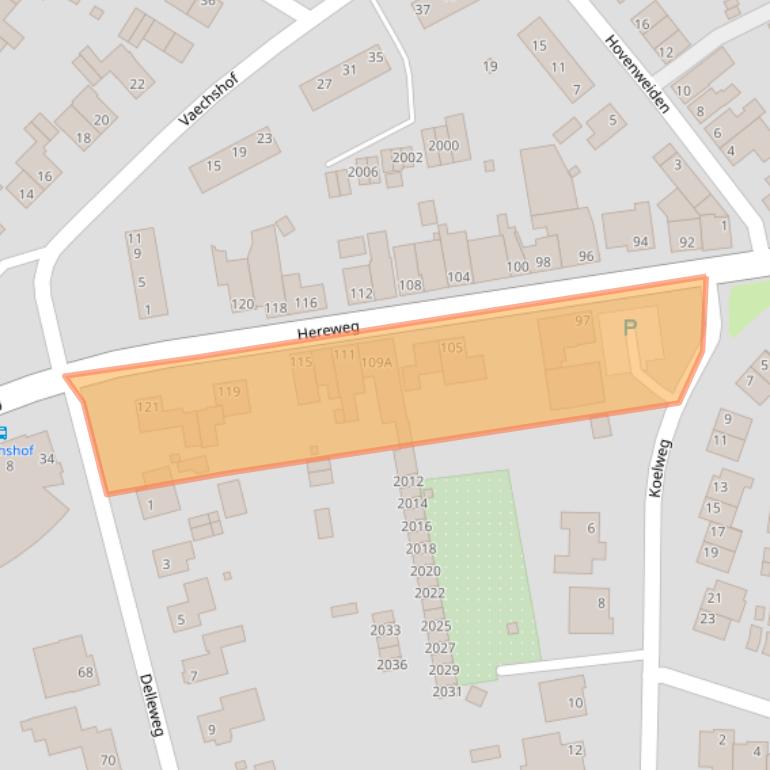 Kaart van postcodegebied 6373VG.