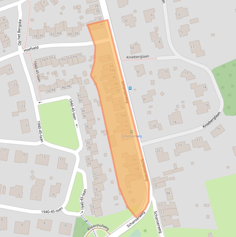 Kaart van postcodegebied 6373XN.