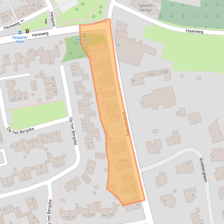 Kaart van postcodegebied 6373XR.