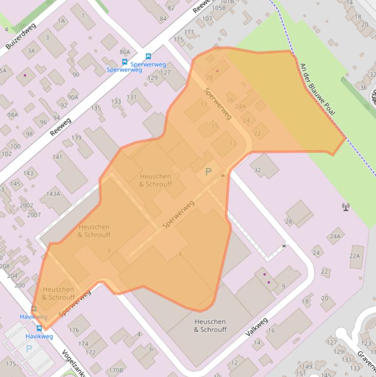 Kaart van postcodegebied 6374AG.