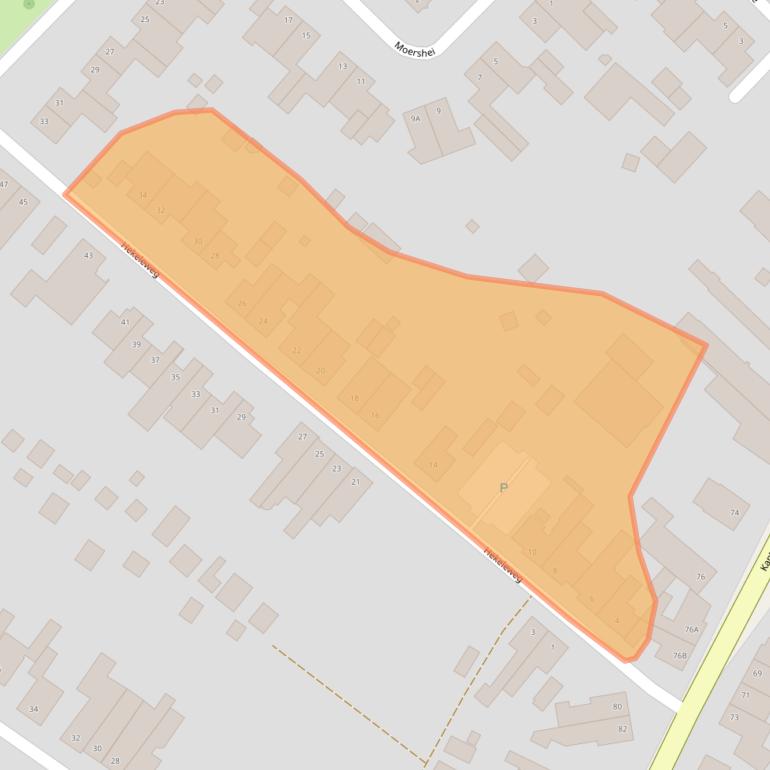 Kaart van postcodegebied 6374AK.