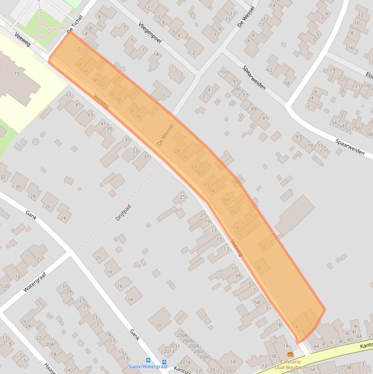 Kaart van postcodegebied 6374AP.