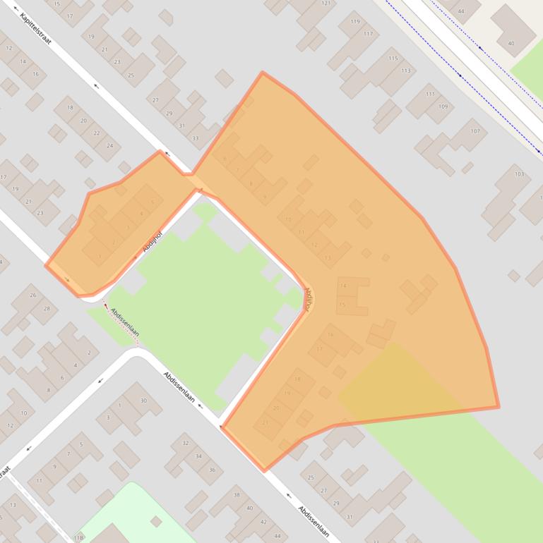 Kaart van postcodegebied 6374BN.