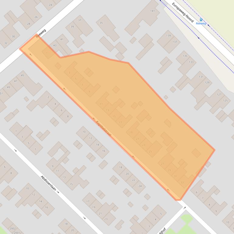 Kaart van postcodegebied 6374BP.