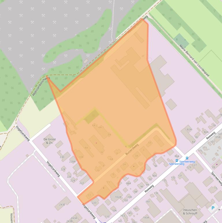 Kaart van postcodegebied 6374BS.