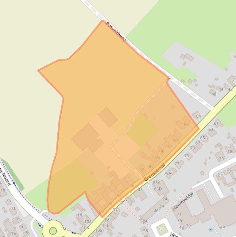 Kaart van postcodegebied 6374CT.