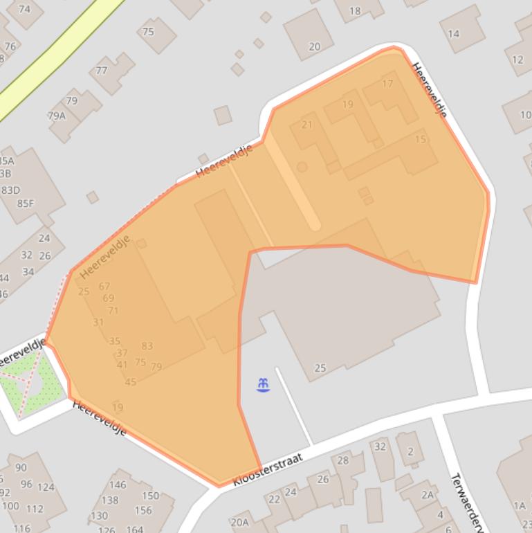 Kaart van postcodegebied 6374EV.