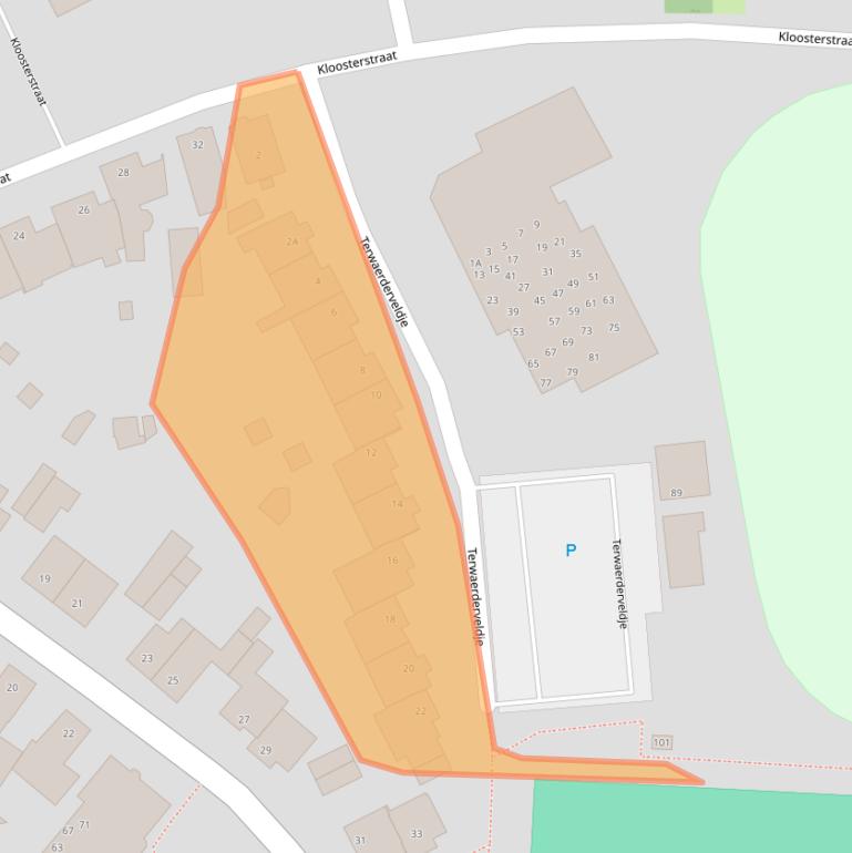 Kaart van postcodegebied 6374GC.