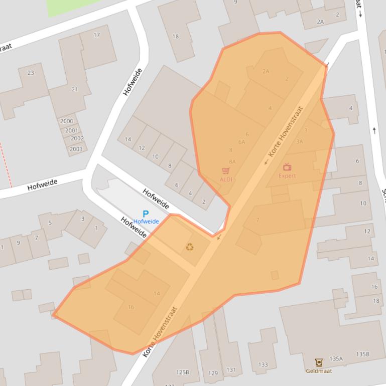 Kaart van postcodegebied 6374GG.