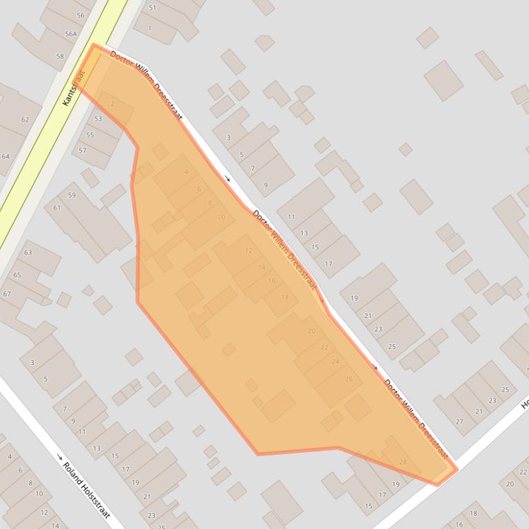 Kaart van postcodegebied 6374GV.