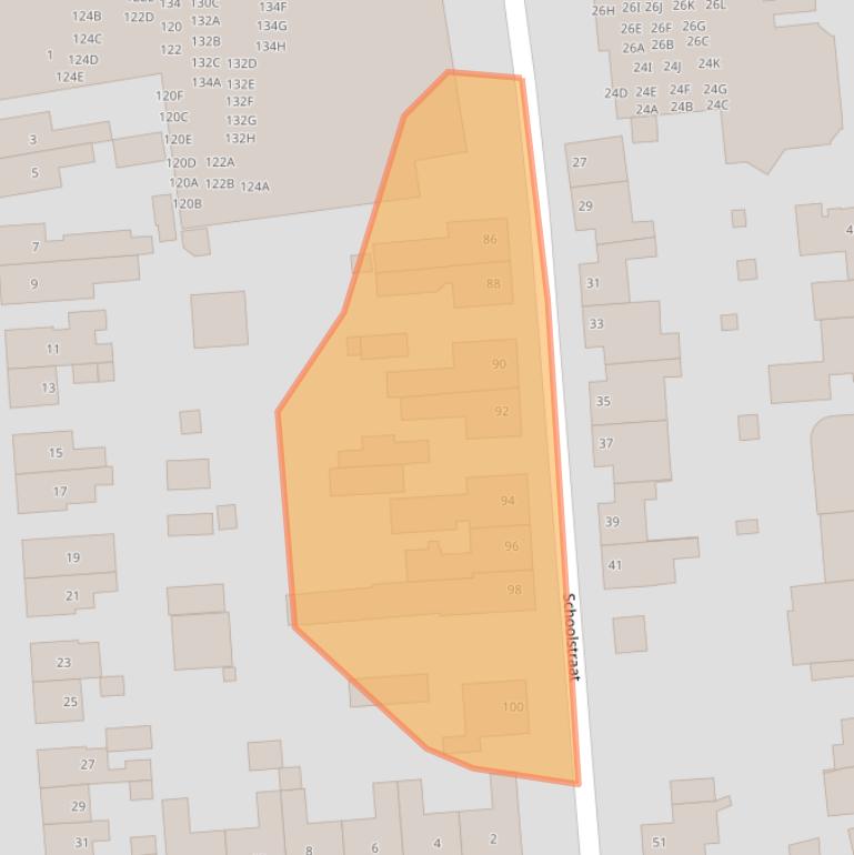 Kaart van postcodegebied 6374GZ.