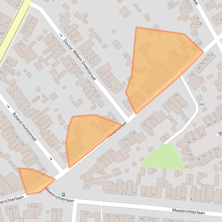 Kaart van postcodegebied 6374HA.