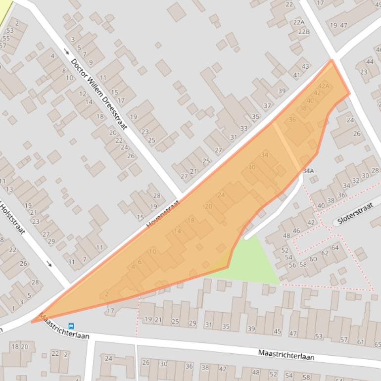 Kaart van postcodegebied 6374HD.