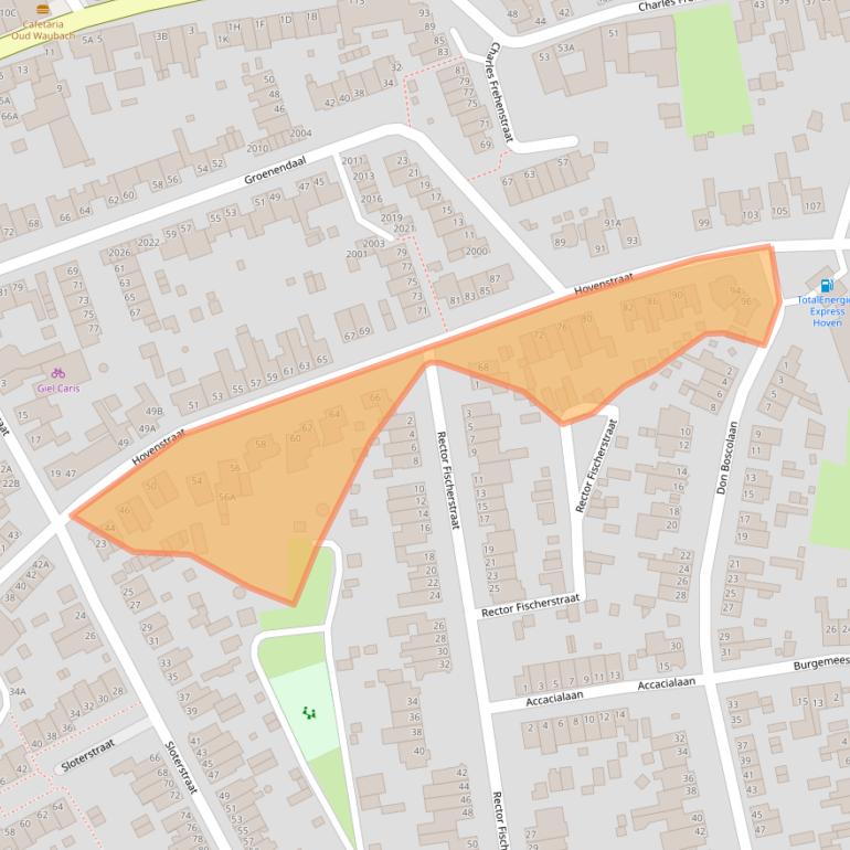 Kaart van postcodegebied 6374HE.