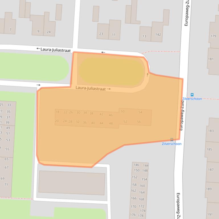 Kaart van postcodegebied 6374JG.