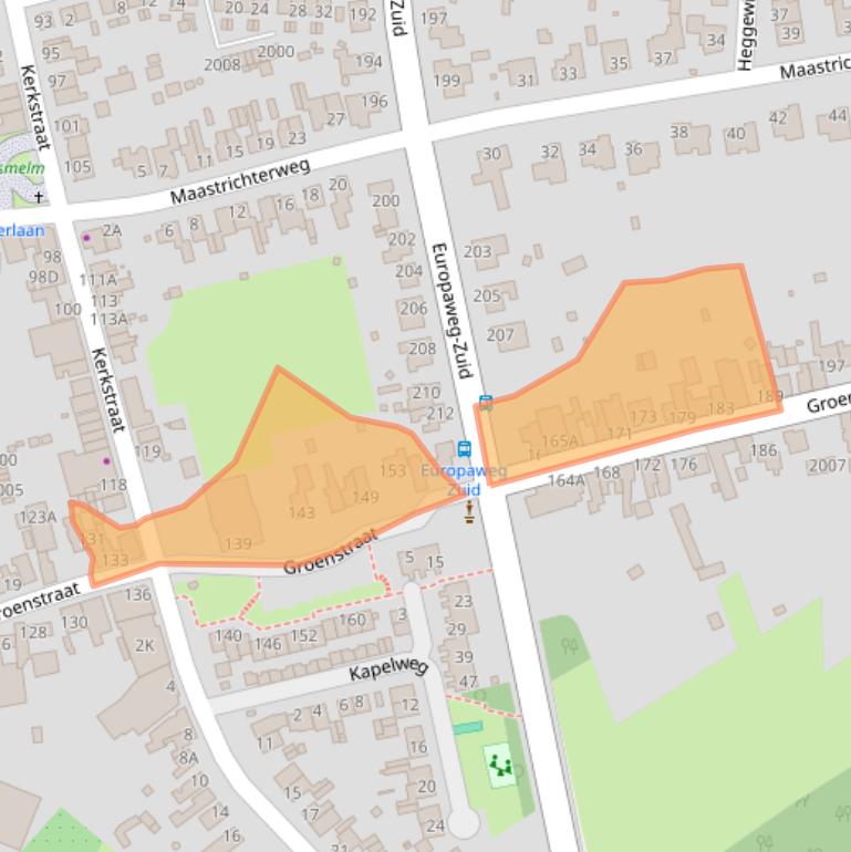 Kaart van postcodegebied 6374JN.