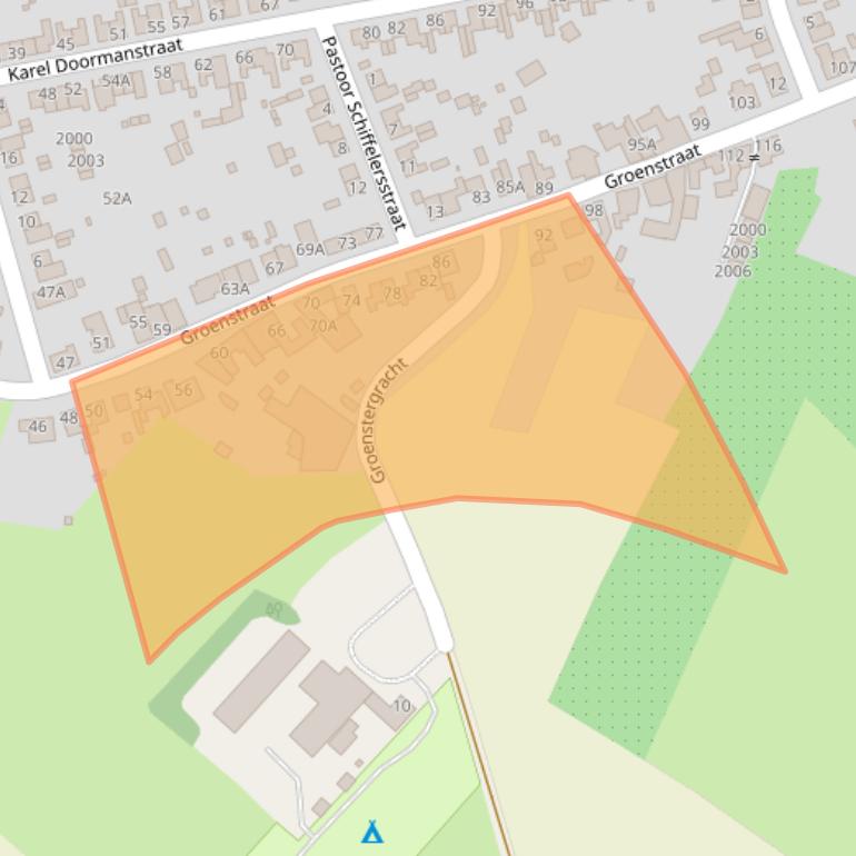 Kaart van postcodegebied 6374JS.